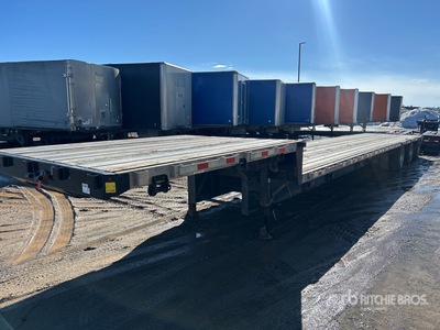 2014 Great Dane 53 ft Tri/A Single Drop Plateforme Surbaissée