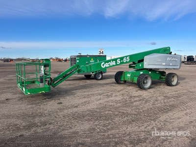 2013 Genie S-65 4WD Diesel Plataforma Elevadora Articulada