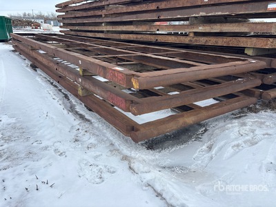 Quantity of (6) 8 ft x 40 ft Mats