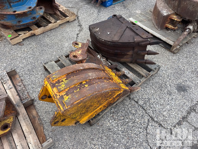 Backhoe Ripping Frost Quantity of (1) Frost Tooth Ripper & (2) 16 in Backhoe Rear Buckets for ...