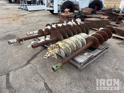 Quantity of (6) Digger Derrick Auger Bits