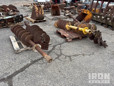 Quantity of (5) Auger-bevestiging - Fits Digger Derrick