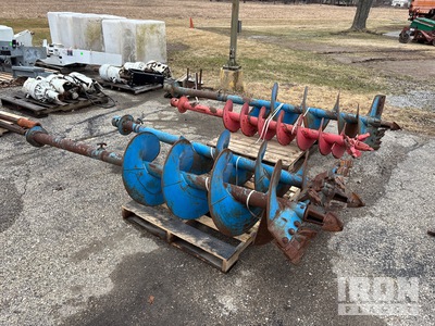 Quantity of (4) Auger-bevestiging - Fits Digger Derrick