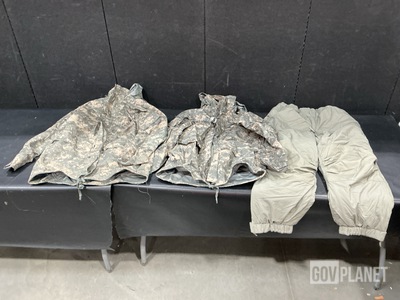 (54) Cold Weather Parkas (15) Pairs of Cold Weather Trousers & Assorted Items