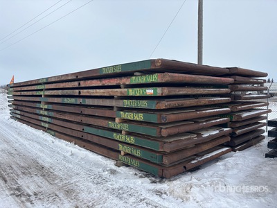 Quantity of (5) 8 ft x 40 ft Mats