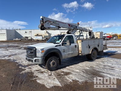 2014 Terex Hi-Ranger LT40 40 ft on 2014 Ford F-550 XL 4x4 Bucket Truck