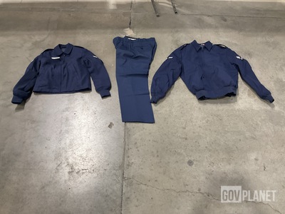 (35) Pairs of Men's Trousers, (5) Men's Jackets & Assorted Items