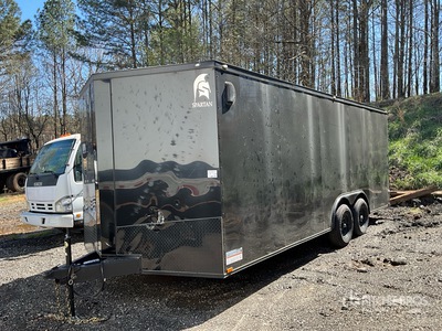 2024 Spartan SP8.5X20TA 20 ft T/A Enclosed Trailer