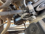 Engine with A/C Compressor