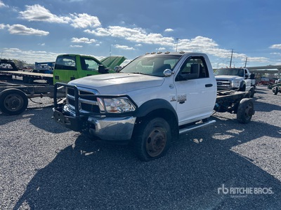 2018 Ram 5500HD 4x4 Cab and Chassis (Inoperable)