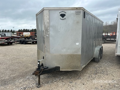 2020 Diamond Cargo 16 ft T/A Kastenanhänger