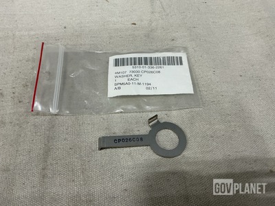(90) Hamilton Sundstrand CP026C08 Key Washers