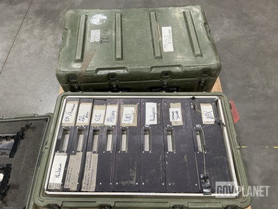 (2) Medical Instrument & Supply Storage Cases