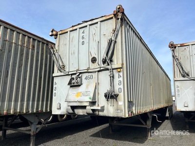 1997 Alloy A-ATSLT-49.5-3 49 ft 6 in Tri/A Open Top Afval Aanhangwagen