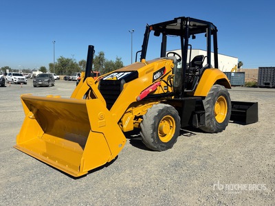 2017 Cat 415F2 IL 4x4 Landscape Loader