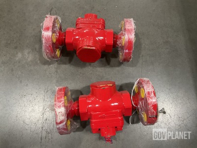 (2) Fire-X 430800 Rotary Select Valves