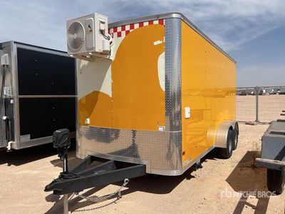 2024 Covered Wagon CW7X16TA2 16 ft T/A Food Concession Trailer