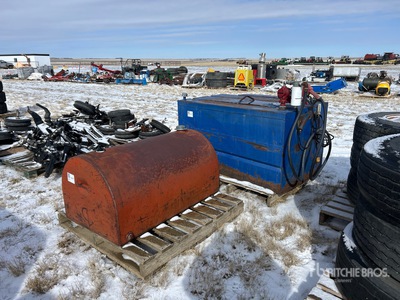 Quantity of (2) Steel Fuel Tank