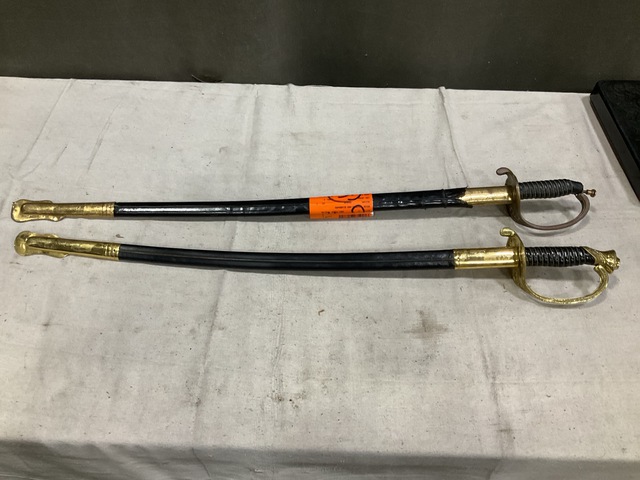 (15) Swords w/Scabbards