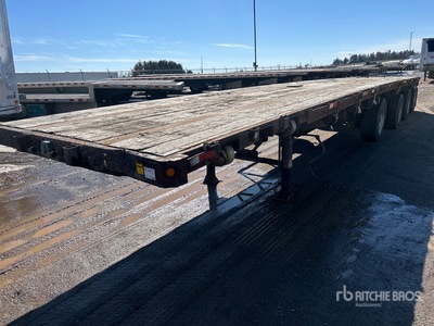 2013 Manac 10448A030 48 ft Quad/A Flatbed Trailer