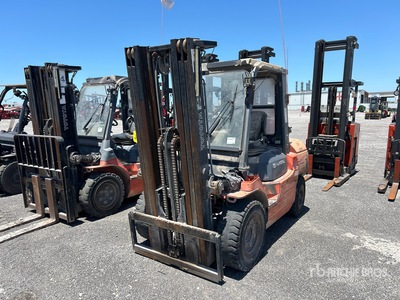 2010 Toyota 7FGU35 7000 lb Cushion Tire Chariot Élévateur