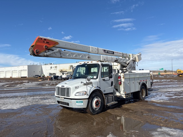 2015 Terex Hi-Ranger HRX-60 60 ft on 2016 Freightliner M2 106 4x2 Bucket Truck