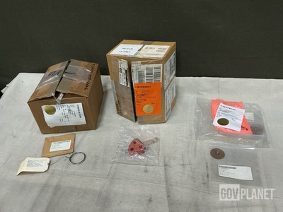 (4) Valve Diaphragm Assemblies, (20) Clamp Blocks & Assorted Items