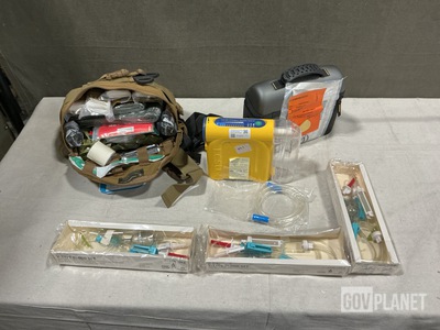 (2) Combat Casualty Response Kits, (1) Compact Suction Unit & Assorted Items