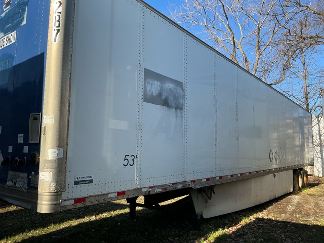 2015 Hyundai Translead 53SW 53 ft x 102 in Sliding T/A Van Trailer