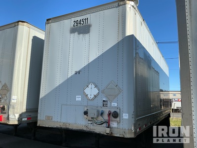 2016 Stoughton DVW-285S-C-WDG 28 ft S/A Van Trailer