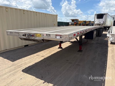2024 Reitnouer 53 ft T/A Spread Axle Flatbed Trailer