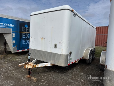2012 Contract Manufacturer 16 ft T/A Enclosed Trailer