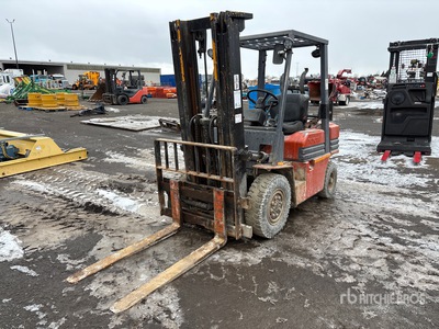 1988 Toyota 42-5FG25 4300 lb Cushion Tire Forklift