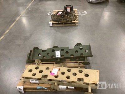 (4) Vehicular Brackets, (1) Fifth Wheel Assembly Plate & (1) Brake Drum