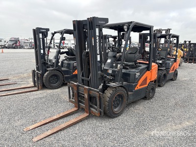 2019 Doosan G35NC-7 6450 lb Pneumatic Tire Forklift