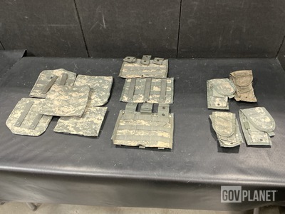 (92) Side Plate Pouches, (678) M4 Three Mag Pouches & Assorted Items