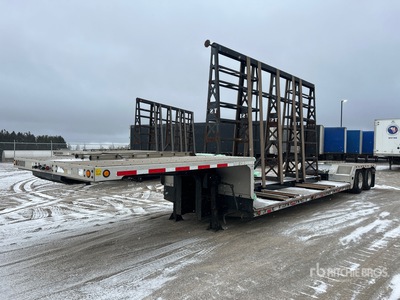 2015 Trail King 42 ft Rimorchio per trasporto vetro