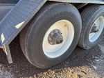 Trailer Chassis with Left Front Tire