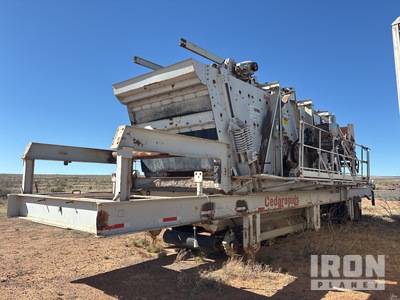 Cedarapids 1000 ton/hr T/A Portable Criba de agregados (Inoperable)