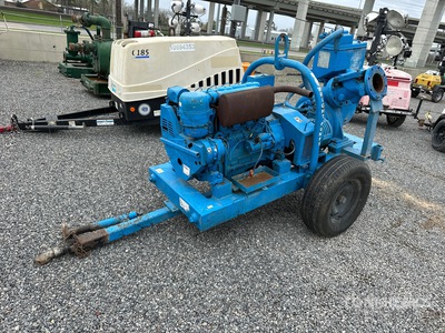 Ray Wright Trailer-Mounted Wasserpumpe