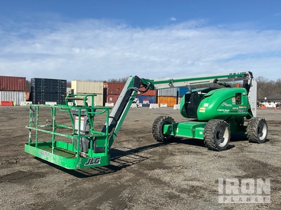 2007 JLG 600AJ 4WD Diesel Articulating Boom Lift - Factory Reconditioned 2017