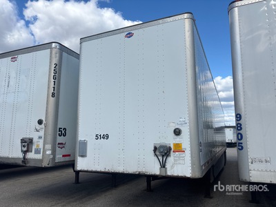 2015 Utility 53 ft x 102 in T/A Van Trailer