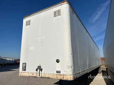 1998 Dorsey AIDT-LS 53 ft x 102 in Sliding T/A Van Trailer