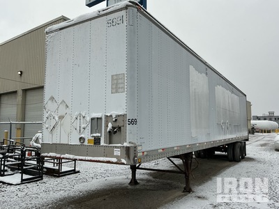 1987 Theurer ISS-450-A-07-S-2 45 ft x 96 in T/A Geschlossene Anhänger