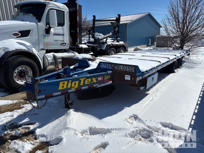 2020 Big Tex 22PH-30 30 ft T/A Flatbed Trailer