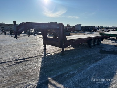 2008 Oasis 25 ft Tri/A Gooseneck Rimorchio per attrezzatura