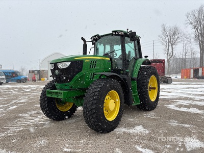 2020 John Deere 6155M 4WD-tractor