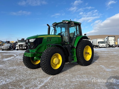 2020 John Deere 6155M 4WD Tractor Agrícola