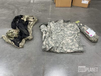 (5) ICS Improved Combat Shelters, (29) Tarpaulins & Assorted Items