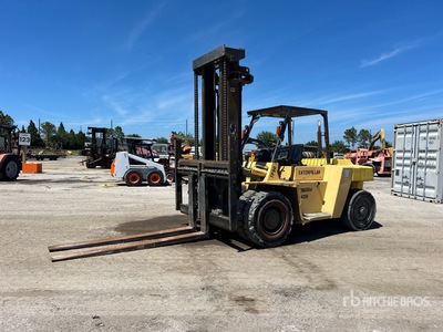 1996 Cat DP90 18400 lb 4x2 Rough Terrain Forklift